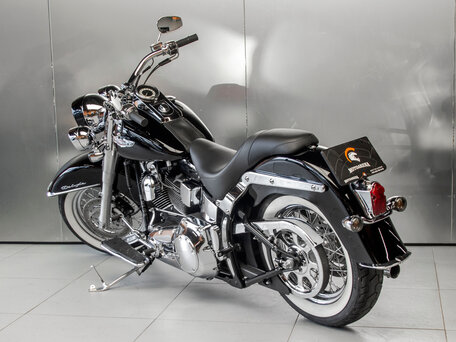 2006 Harley-Davidson Softail Deluxe, серебристый, 880925 рублей, вид 5