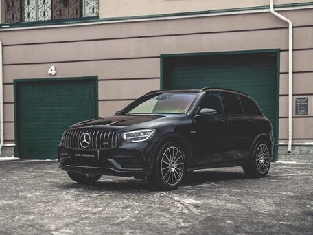 2019 Mercedes-Benz GLC AMG 43 AMG I (X253) Рестайлинг, чёрный, 5590000 рублей, вид 1