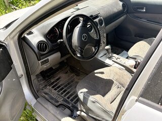 2003 Mazda 6 I (GG), серебристый, 395000 рублей, вид 5