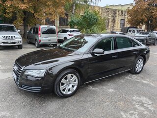 2013 Audi A8 Long III (D4), чёрный, 2900000 рублей, вид 4