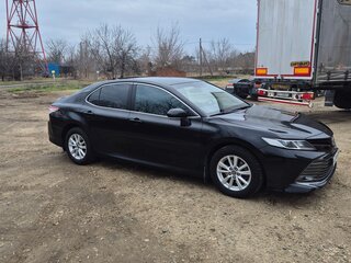 2019 Toyota Camry VIII (XV70), чёрный, 2470000 рублей, вид 4