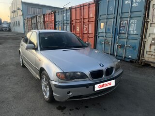 2002 BMW 3 серии 318i IV (E46) Рестайлинг, серебристый, 359000 рублей, вид 3