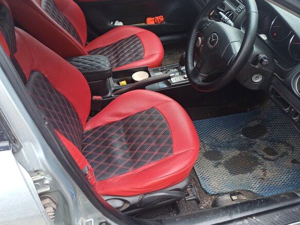 2003 Mazda Atenza I, серый, 490000 рублей - вид 8