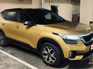 2020 Kia Seltos I, жёлтый, 2470500 рублей, вид 2