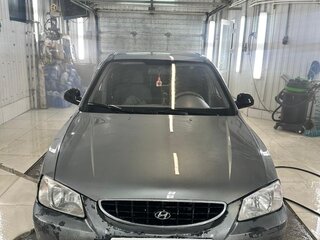 2007 Hyundai Accent ТагАЗ II, серый, 255000 рублей, вид 2