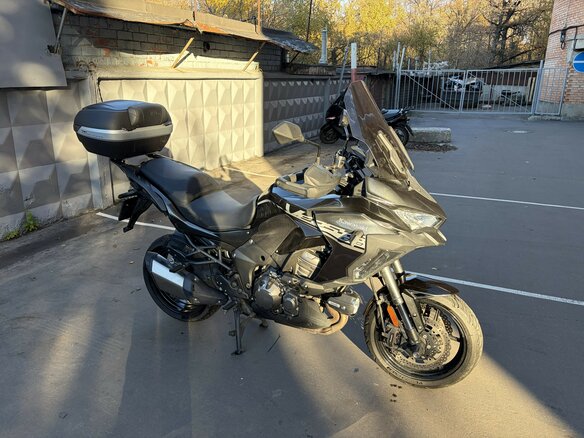 2020 Kawasaki Versys 1000, чёрный, 1350000 рублей - вид 3