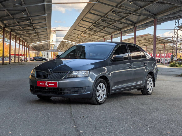 2016 Skoda Rapid I, серый, 809900 рублей - вид 3