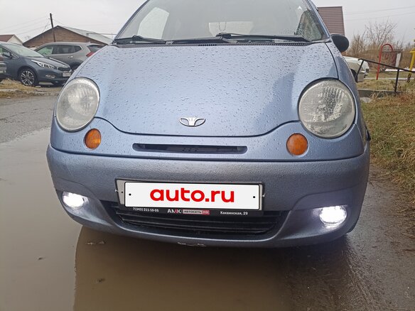 2008 Daewoo Matiz I Рестайлинг, голубой, 250000 рублей - вид 1