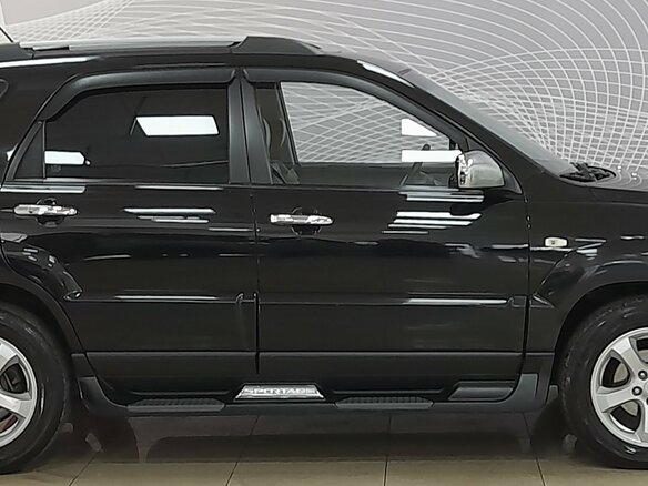 2009 Kia Sportage II Рестайлинг, чёрный, 655000 рублей - вид 2