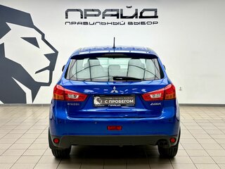 2014 Mitsubishi ASX I Рестайлинг, синий, 1129000 рублей, вид 4