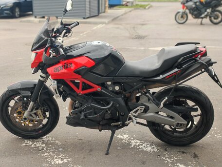 2013 Aprilia SL 750 Shiver, красный, 470000 рублей, вид 4