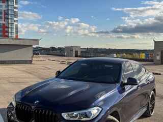2020 BMW X6 40i III (G06), синий, 7100000 рублей, вид 5