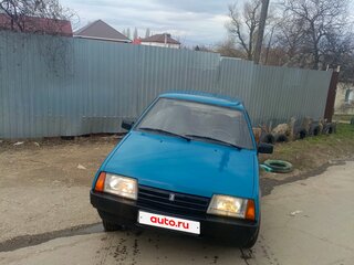 2000 Lada (ВАЗ) 21099, синий, 100000 рублей, вид 2