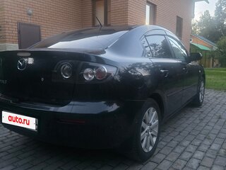 2007 Mazda 3 I (BK) Рестайлинг, чёрный, 520000 рублей, вид 4