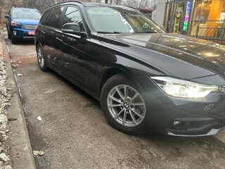 2017 BMW 3 серии 316d VI (F3x) Рестайлинг, чёрный, 1835000 рублей, вид 4