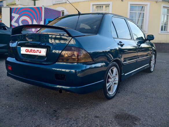 2007 Mitsubishi Lancer IX Рестайлинг, синий, 610000 рублей - вид 3