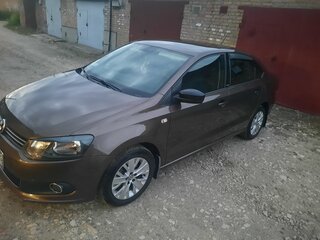 2014 Volkswagen Polo V, коричневый, 1300000 рублей, вид 1
