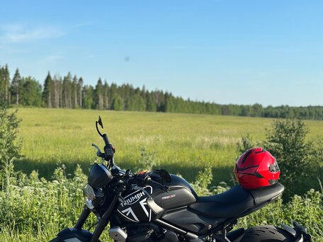 2022 Triumph Trident 660, чёрный, 870000 рублей, вид 5