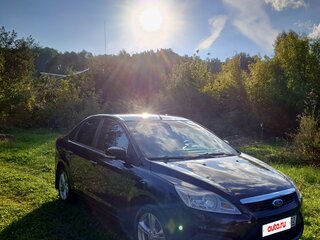 2008 Ford Focus II Рестайлинг, чёрный, 440000 рублей, вид 3