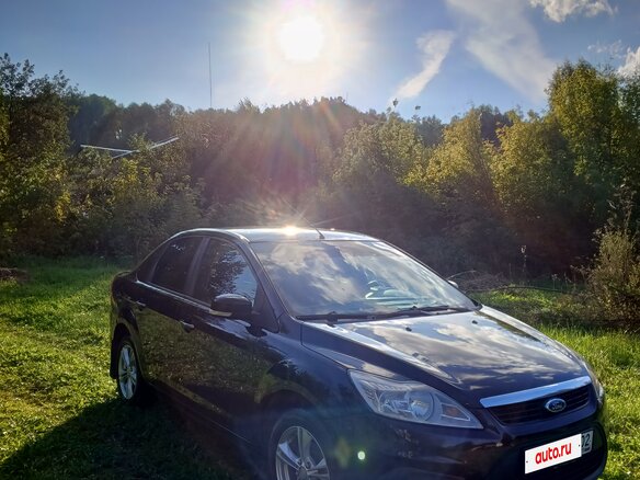 2008 Ford Focus II Рестайлинг, чёрный, 440000 рублей - вид 2