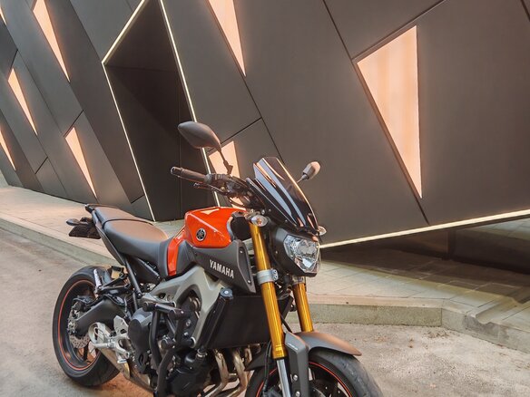 2014 Yamaha MT-09 (FZ-09), оранжевый, 760000 рублей - вид 1