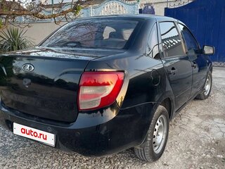 2013 Lada (ВАЗ) Granta I, чёрный, 365000 рублей, вид 3