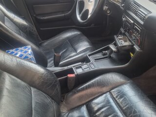 1990 BMW 5 серии 524d III (E34), чёрный, 360000 рублей, вид 5