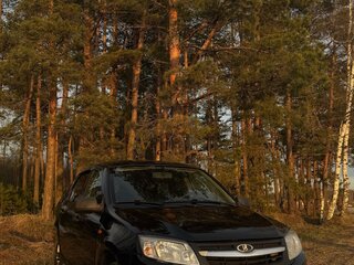 2013 Lada (ВАЗ) Granta I, чёрный, 300000 рублей, вид 2