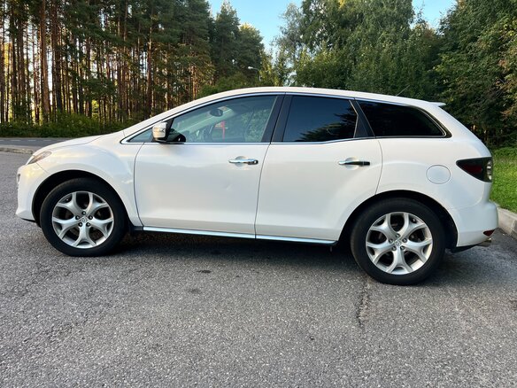 2011 Mazda CX-7 I Рестайлинг, белый - вид 2