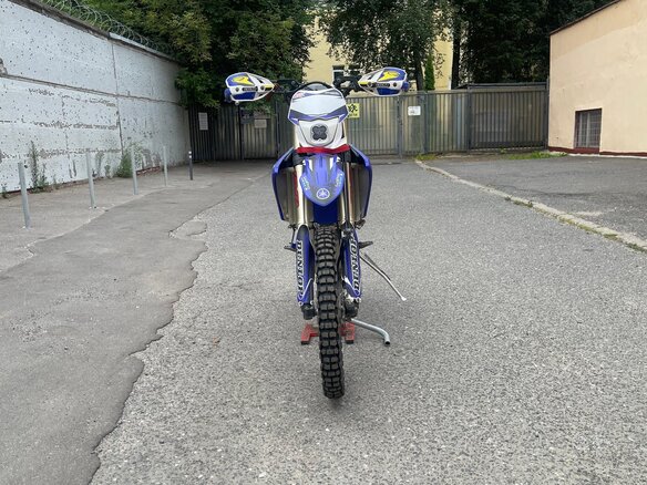 2019 Yamaha WR450F, синий, 550000 рублей - вид 2