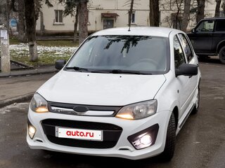 2013 Lada (ВАЗ) Kalina II, белый, 500000 рублей, вид 5