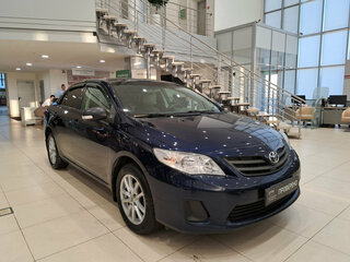 2010 Toyota Corolla X (E140, E150) Рестайлинг, синий, 950000 рублей, вид 3