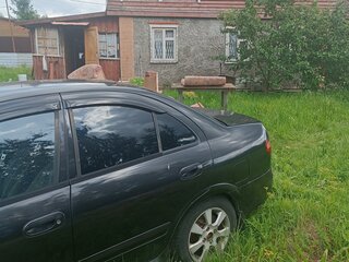 2003 Nissan Almera II (N16) Рестайлинг, чёрный, 140000 рублей, вид 4