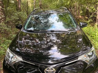 2017 Toyota RAV4 IV (XA40) Рестайлинг, чёрный, 2500000 рублей, вид 2