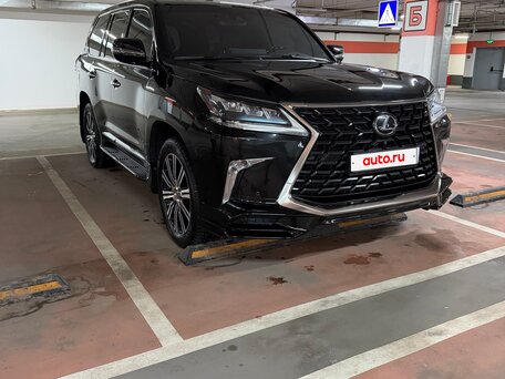2021 Lexus LX 570 III Рестайлинг 2, чёрный, 13000000 рублей, вид 1