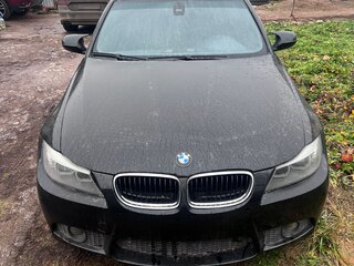2009 BMW 3 серии 325i V (E90/E91/E92/E93) Рестайлинг, чёрный, 850000 рублей, вид 3