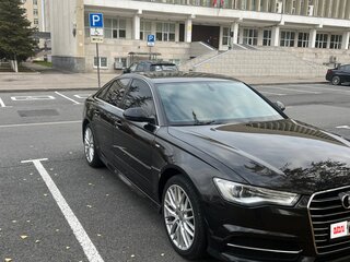 2016 Audi A6 IV (C7) Рестайлинг, чёрный, 2000000 рублей, вид 3