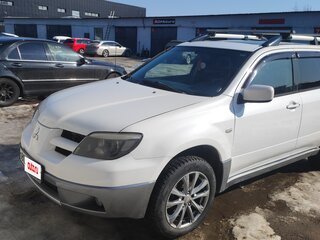 2003 Mitsubishi Outlander I, белый, 690000 рублей, вид 1