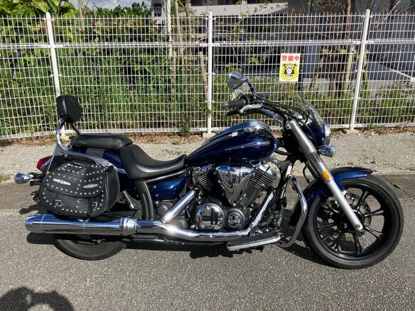 2009 Yamaha XVS950, синий, 677000 рублей - вид 1
