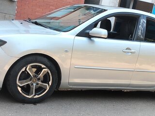 2007 Mazda 3 4-speed I (BK) Рестайлинг, серебристый, 550000 рублей, вид 1