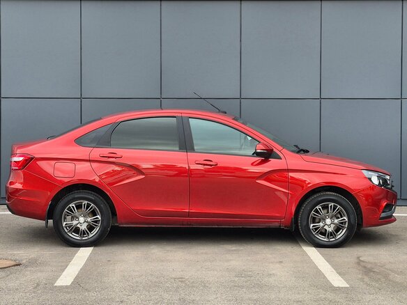 2019 Lada (ВАЗ) Vesta I, красный - вид 8