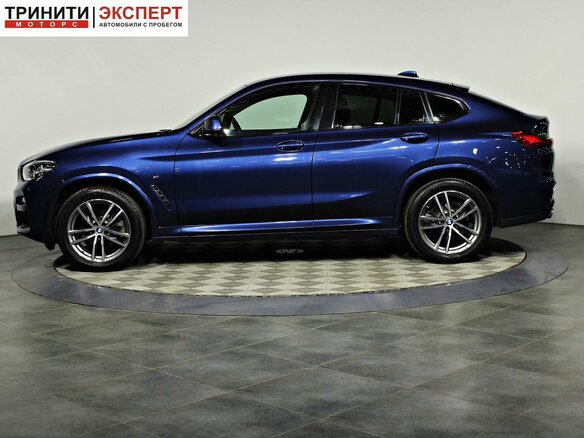 2018 BMW X4 20i II (G02), синий, 3895000 рублей - вид 7