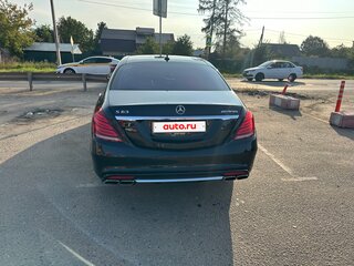2015 Mercedes-Benz S-Класс AMG 63 AMG Long III (W222, C217), чёрный, 4900000 рублей, вид 4
