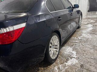 2008 BMW 5 серии 530i V (E60/E61) Рестайлинг, синий, 1100000 рублей, вид 5