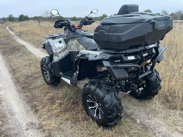 2021 Stels ATV-650 Guepard Trophy, зелёный, 800000 рублей - вид 8