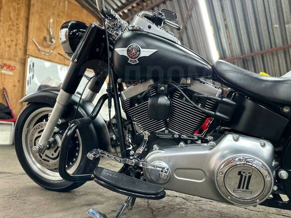 2010 Harley-Davidson Fat Boy, чёрный, 1190000 рублей - вид 22