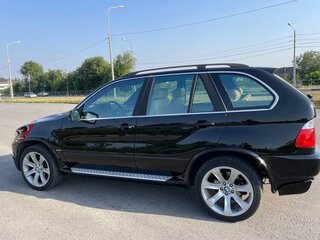 2004 BMW X5 4.4i I (E53) Рестайлинг, чёрный, 1450000 рублей, вид 5