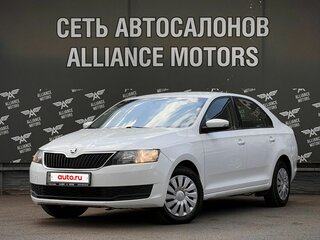 2019 Skoda Rapid I Рестайлинг, белый, 770000 рублей, вид 3