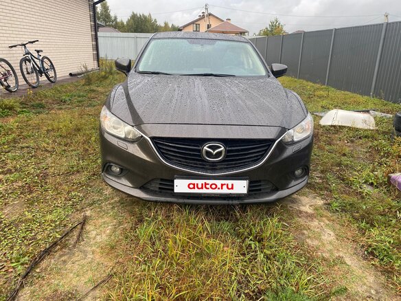 2017 Mazda 6 III (GJ) Рестайлинг, коричневый