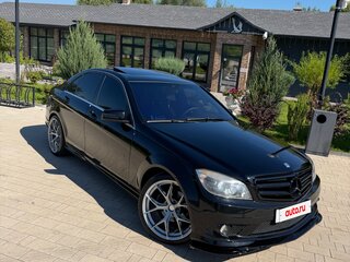 2007 Mercedes-Benz C-Класс 280 III (W204), чёрный, 1250000 рублей, вид 2